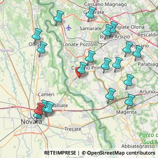 Mappa Via del Gabbone, 20029 Turbigo MI, Italia (9.9495)