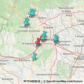 Mappa Via Udine, 36051 Creazzo VI, Italia (12.15364)