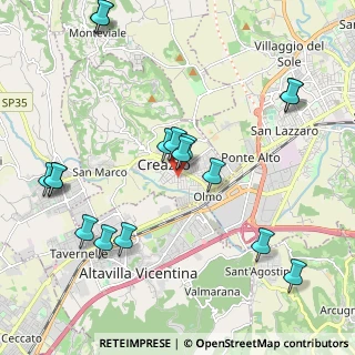 Mappa Via Udine, 36051 Creazzo VI, Italia (2.37118)