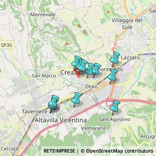 Mappa Via Udine, 36051 Creazzo VI, Italia (1.47167)