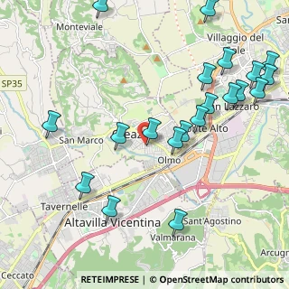 Mappa Via Udine, 36051 Creazzo VI, Italia (2.547)