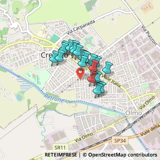 Mappa Via Udine, 36051 Creazzo VI, Italia (0.2725)