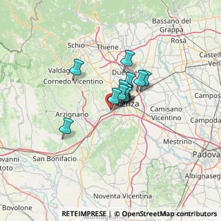 Mappa Via Gorizia, 36051 Creazzo VI, Italia (7.19308)