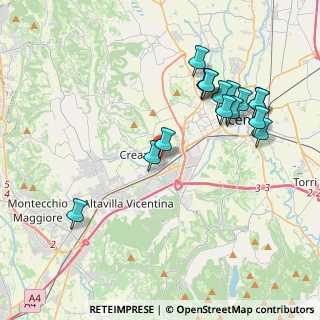 Mappa Via Gorizia, 36051 Creazzo VI, Italia (4.08313)