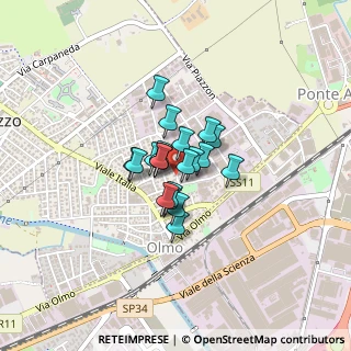 Mappa Via Gorizia, 36051 Creazzo VI, Italia (0.2205)