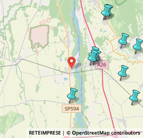 Mappa Strada Provinciale, 13030 Carpignano Sesia NO, Italia (5.97714)