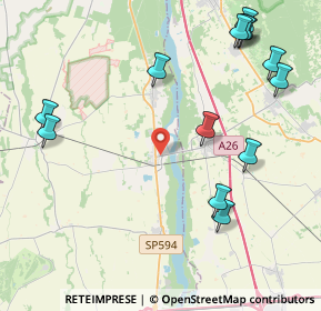 Mappa Strada Provinciale, 13030 Carpignano Sesia NO, Italia (5.20692)