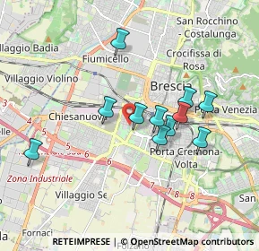 Mappa Via San Giovanni Bosco, 25125 Brescia BS, Italia (1.53545)