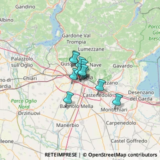 Mappa Via San Giovanni Bosco, 25125 Brescia BS, Italia (5.68583)