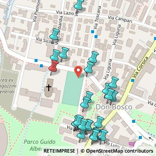 Mappa Via San Giovanni Bosco, 25125 Brescia BS, Italia (0.15)