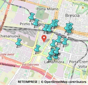 Mappa Via San Giovanni Bosco, 25125 Brescia BS, Italia (0.78)