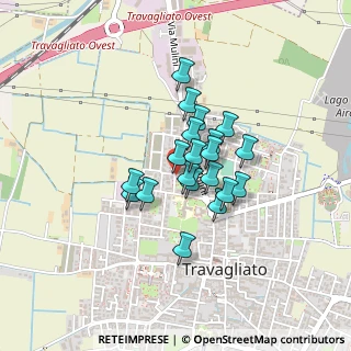 Mappa Via Fausto Zugno, 25039 Travagliato BS, Italia (0.2835)