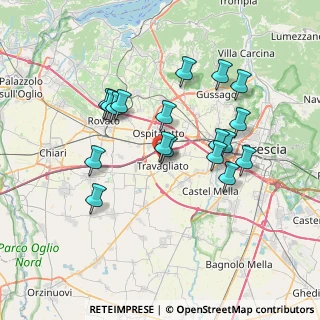 Mappa Via della Vigna, 25039 Travagliato BS, Italia (6.61944)