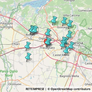 Mappa Via Antonio Gramsci, 25039 Travagliato BS, Italia (6.64556)