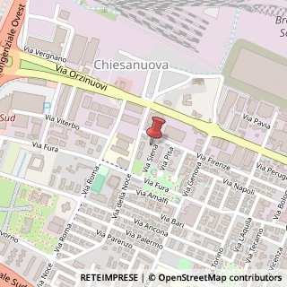 Mappa Via Siena, 4, 25125 Brescia, Brescia (Lombardia)