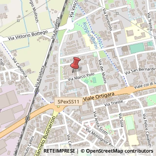 Mappa Via M.Polo, 34, 24047 Treviglio, Bergamo (Lombardia)