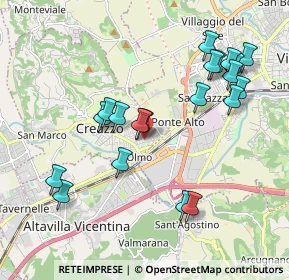 Mappa Via Battisti Cesare, 36051 Creazzo VI, Italia (2.03)