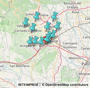 Mappa Via Battisti Cesare, 36051 Creazzo VI, Italia (8.79692)