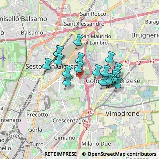 Mappa Via Madonna del Bosco, 20099 Sesto San Giovanni MI, Italia (1.4055)