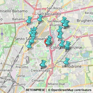 Mappa Via Madonna del Bosco, 20099 Sesto San Giovanni MI, Italia (1.7225)