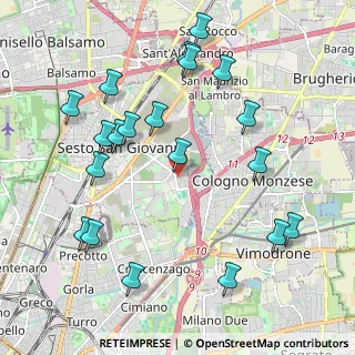 Mappa Via Madonna del Bosco, 20099 Sesto San Giovanni MI, Italia (2.3045)