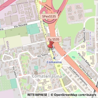 Mappa Via Comasina, 83, 20161 Milano, Milano (Lombardia)