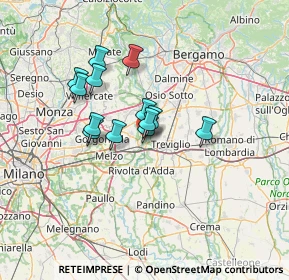 Mappa Via Febo Borromeo, 20062 Cassano d'Adda MI, Italia (9.91538)