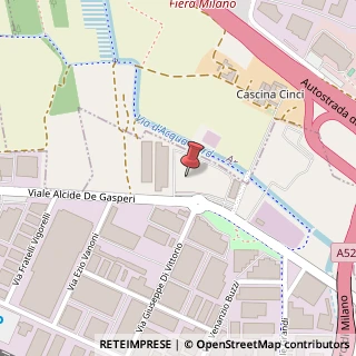 Mappa Via Alcide De Gasperi, 103, 20017 Rho, Milano (Lombardia)