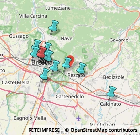 Mappa Via Caduti Piazza Loggia, 25082 Botticino BS, Italia (6.40368)