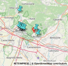 Mappa Via Caduti Piazza Loggia, 25082 Botticino BS, Italia (5.76364)