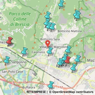 Mappa Via Caduti Piazza Loggia, 25082 Botticino BS, Italia (2.635)