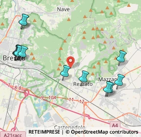 Mappa Via Caduti Piazza Loggia, 25082 Botticino BS, Italia (5.31714)