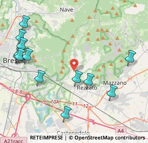 Mappa Via Caduti Piazza Loggia, 25082 Botticino BS, Italia (5.13538)