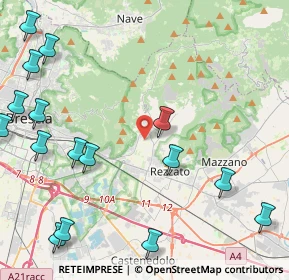 Mappa Via Caduti Piazza Loggia, 25082 Botticino BS, Italia (5.91813)