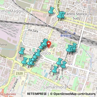 Mappa Via Caleppe, 25125 Brescia BS, Italia (0.495)