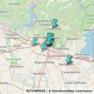 Mappa Via Caleppe, 25125 Brescia BS, Italia (6.90533)