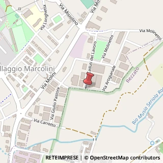 Mappa Via Caduti del Lavoro,  36, 25082 Botticino, Brescia (Lombardia)