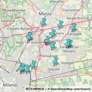 Mappa Piazza Castello, 20093 Cologno Monzese MI, Italia (4.036)