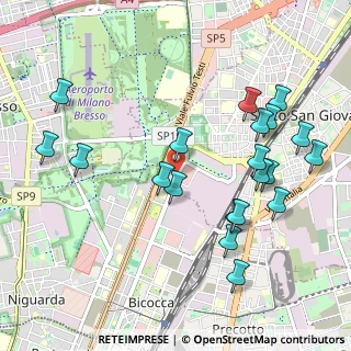 Mappa Viale Sarca, 20099 Milano MI, Italia (1.112)