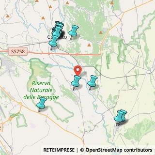 Mappa Strada Vicinale Piccone, 13836 Cossato BI (4.89333)