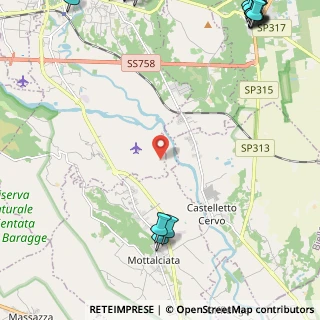 Mappa Strada Vicinale Piccone, 13836 Cossato BI (4.118)