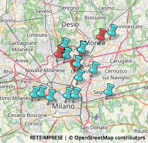 Mappa Via Sesto S. Giovanni, 20099 Sesto San Giovanni MI, Italia (5.81588)