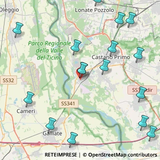 Mappa Via Col di Lana, 20029 Turbigo MI, Italia (5.94471)