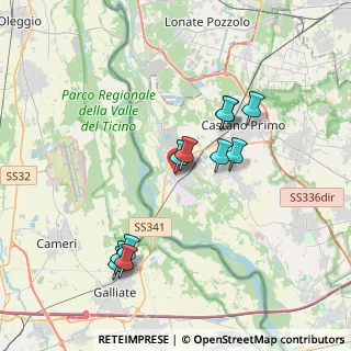 Mappa Via Col di Lana, 20029 Turbigo MI, Italia (3.45364)