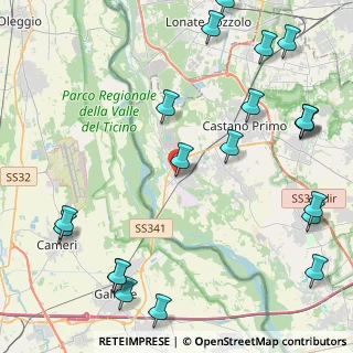 Mappa Via Col di Lana, 20029 Turbigo MI, Italia (5.998)