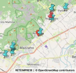 Mappa Via Galileo Galilei, 25080 Nuvolera BS, Italia (3.25733)