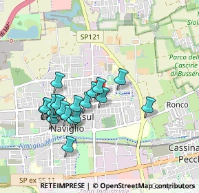 Mappa Via Vittorio Veneto, 20063 Cernusco sul Naviglio MI, Italia (0.8255)