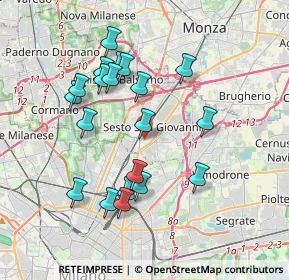 Mappa Via Maestri del Lavoro, 20099 Sesto San Giovanni MI, Italia (3.5495)