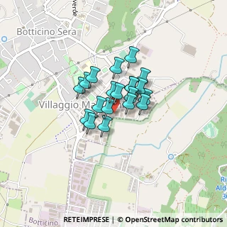 Mappa Via di Vittorio, 25082 Botticino BS, Italia (0.245)