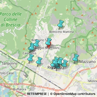 Mappa Via di Vittorio, 25082 Botticino BS, Italia (1.78714)